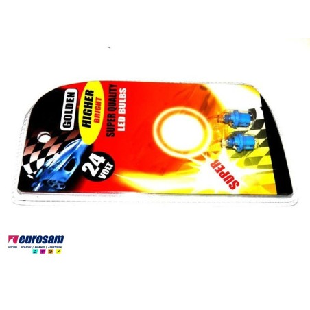 kit lampada quadro strumenti led blu 24v tipo b8.5d - 2 pz