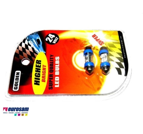 kit lampada siluro led blu...