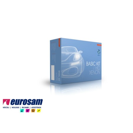 kit conversione xenon basic 4300k con centralina d2s d2r