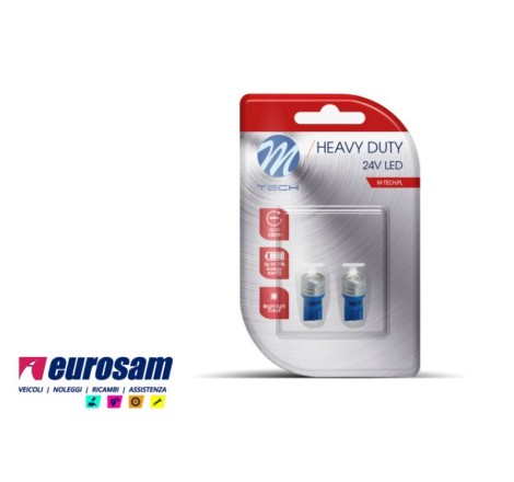 kit lampada led blu 24v...