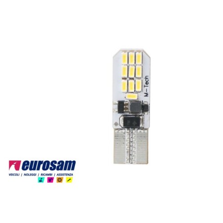 kit lampada led bianca 12v tipo t10 canbus platinum osram - 2 pezzi