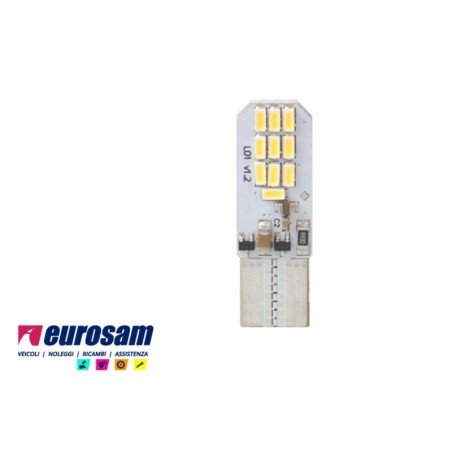 kit lampada led bianca 12v tipo t10 canbus platinum osram - 2 pezzi