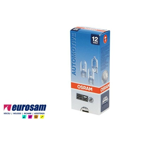 lampada alogena 12v 6w tipo w2,1x9,5d osram original