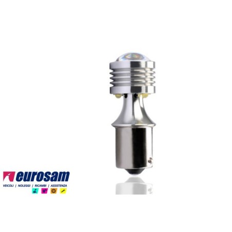 lampada led bianca 12v tipo ba15s canbus platinum osram