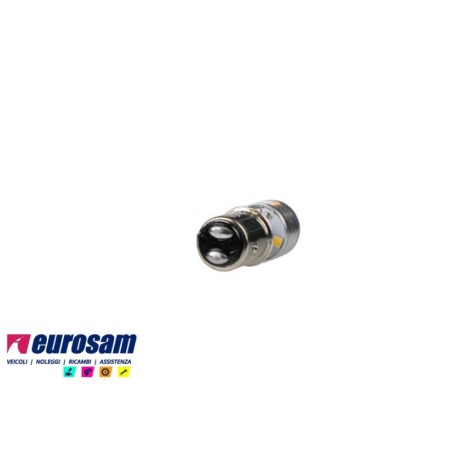lampada led bianca 12v tipo bay15d biluce platinum osram
