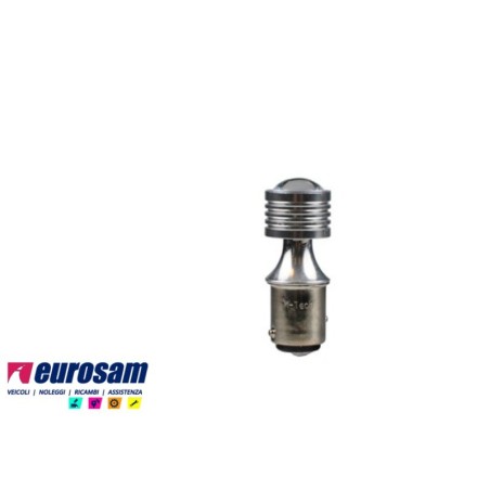 lampada led bianca 12v tipo bay15d biluce platinum osram