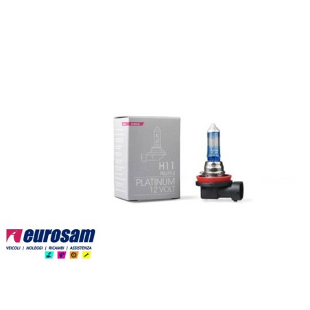 lampada alogena h11 12v 55w tipo pgj19-2 +130%