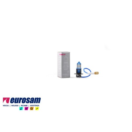 lampada alogena h3 12v 55w tipo pk22s +130%