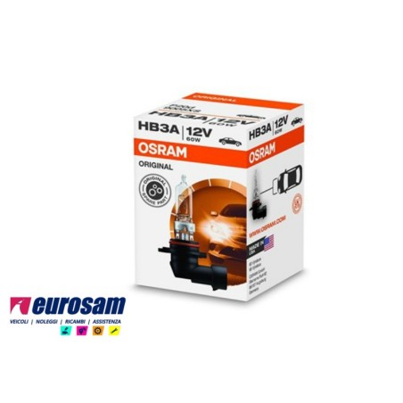 lampada alogena hb3a 12v 60w tipo p20d osram original