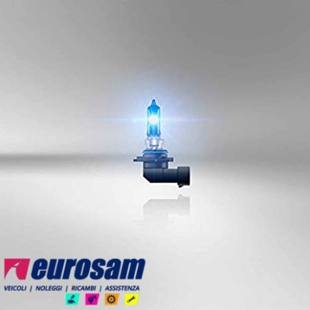 lampada alogena hb3 12v 100w 5000k +150% off road cool blue osram
