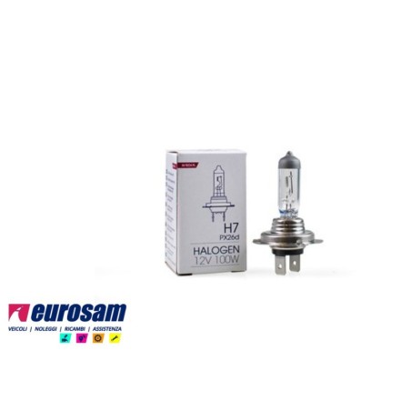 lampada alogena h7 12v 100w tipo px26d