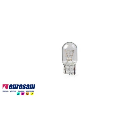 lampada alogena 12v 21w tipo w3x16q t20 bianca
