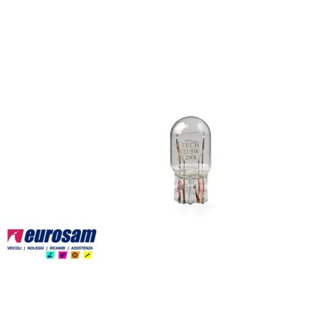 lampada alogena 12v 21/5w tipo w3x16q t20 bianca