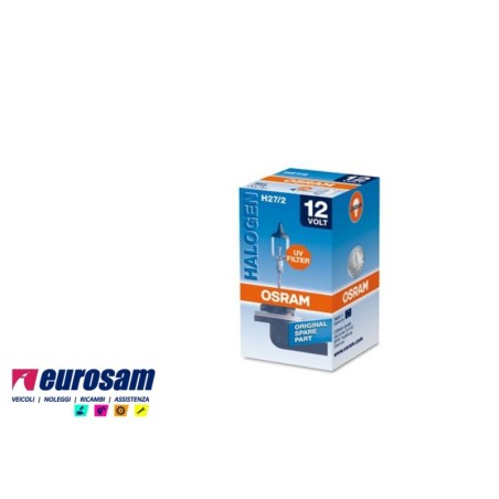 lampada alogena 12v h27/1w 881 pg13 osram original