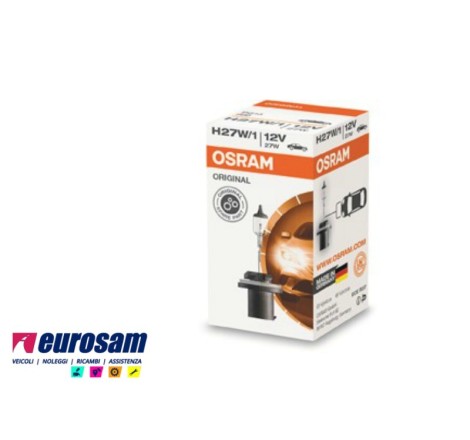 lampada alogena 12v h27/1w...