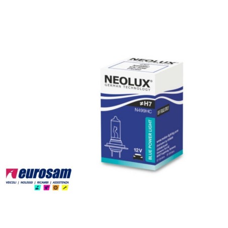 lampada alogena h7 80w off road 5000k neolux