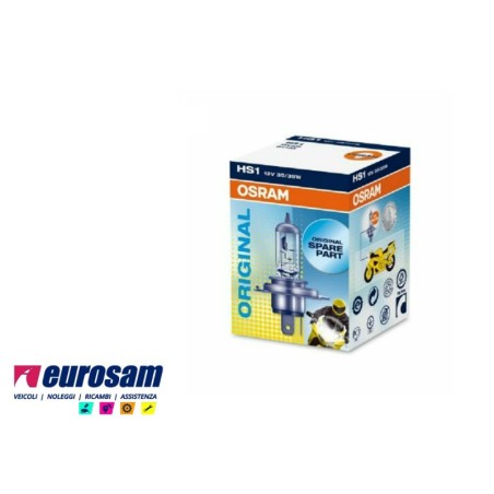 lampada alogena hs1 12v 35/35w moto scooter original osram