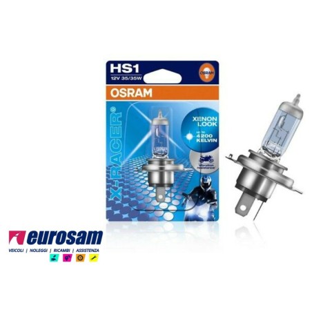 lampada alogena hs1 12v 35/35w 4200 k moto scooter x-racer osram