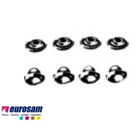 kit cuffie 8 pz registro freno iveco 190 330 eurocargo