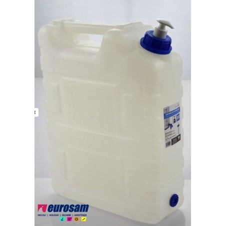 vaschetta tanica acqua plastica verticale 20lt c/portasapone