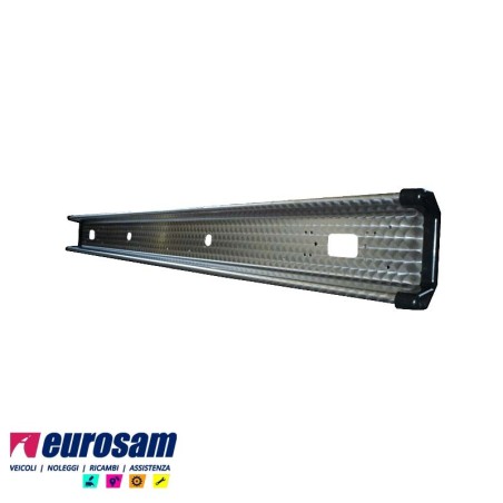 paraurti post barra paraincastro autocarro inox fiore 20/10 cantonali plastica