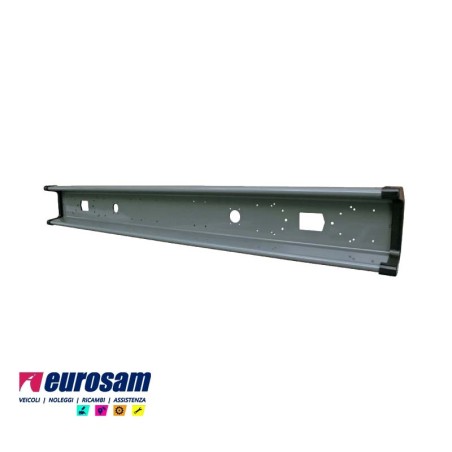 paraurti post barra paraincastro autocarro inox fiore 30/10 cantonali plastica