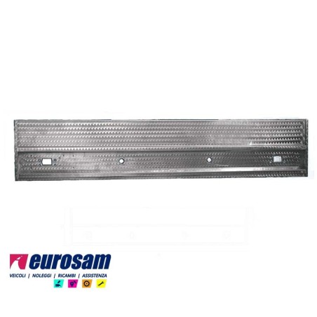 paraurti post barra paraincastro autocarro inox fiore 20/10 c/alzata cantonali inox fiore