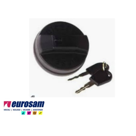 tappo gasolio diametro 80 c/chiave plastica