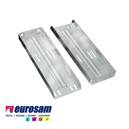 kit staffe fissaggio cassetta termoplastica autocarro camion rimorchio