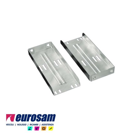 kit staffe fissaggio cassetta termoplastica autocarro camion rimorchio