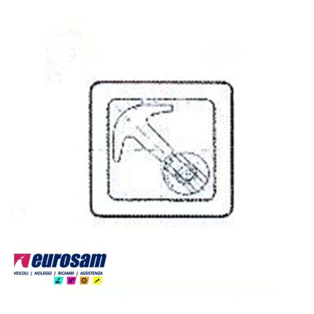serratura inox incassata chiusura ad ancora con lucchetto per cassetta zincata ed inox