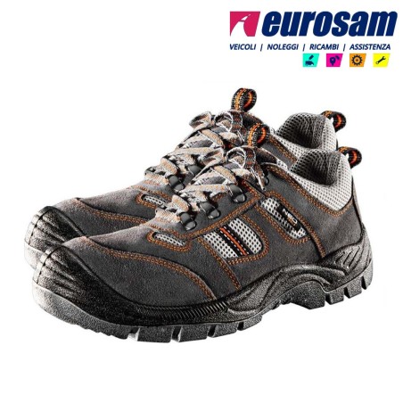 scarpe antinfortunistiche da lavoro bassa camoscio neo
