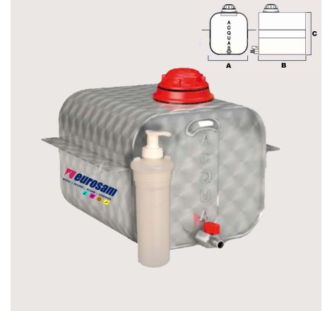 tanica acqua inox...