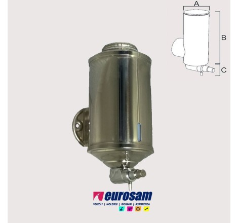 portasapone in acciaio inox...