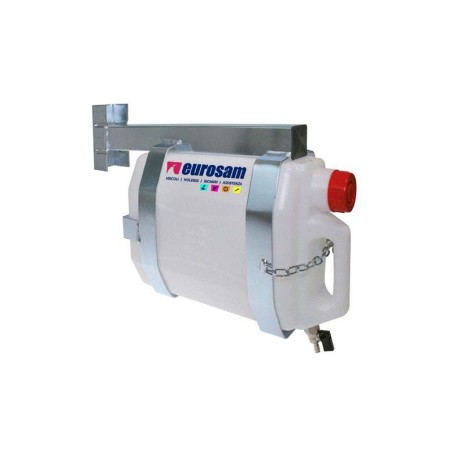 tanica acqua in plastica 10lt c/telaio zincato universale