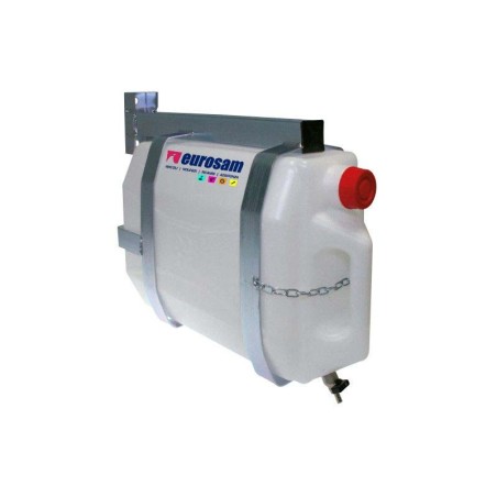 tanica acqua in plastica 25lt c/telaio zincato universale
