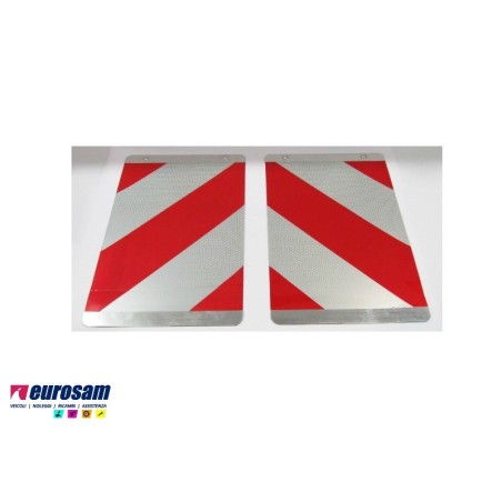 kit bandierine riflettenti per sponda pedana idraulica