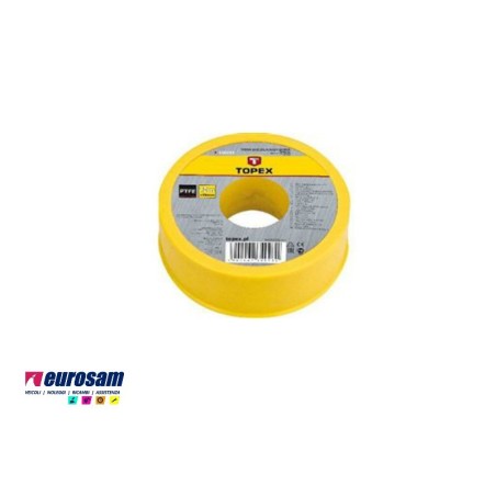 nastro teflon 15mm x 19 metri topex