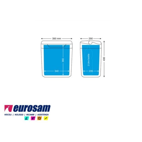 frigorifero 12v/24v-230v 25lt t-tech