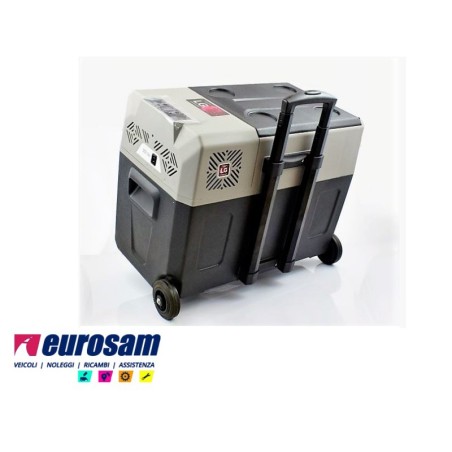 frigorifero compressore 12v/24v/220v 40 lt 45w con ruote