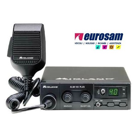 baracchino ricetrasmettitore radio cb alan 100 plus generale