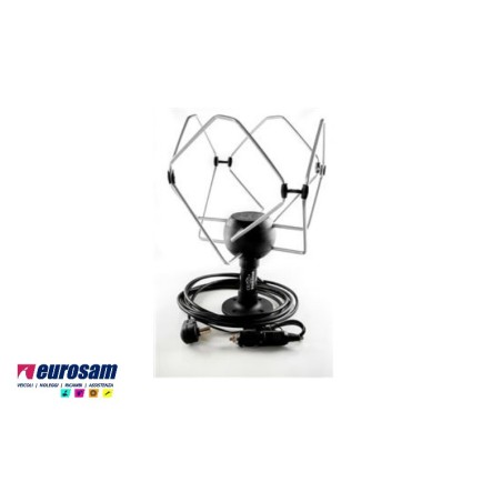 antenna tv mobile 12/24v regolazione automatica autocarro vettura