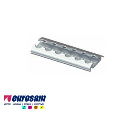 supporto binario ancoraggio asta fermacarico incasso l.3000 mm wistra