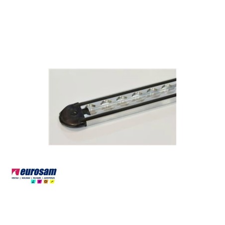 supporto binario ancoraggio asta fermacarico l.3000 mm alluminio-gomma wistra