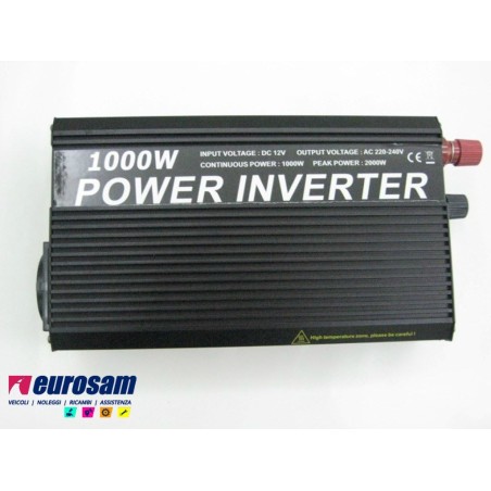 inverter tensione corrente 220v-12v 1000 watt