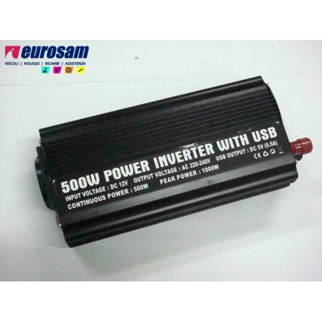 inverter tensione corrente 220v-12v 500 watt