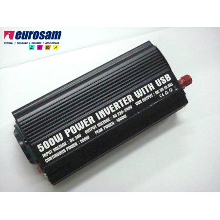 inverter tensione corrente 220v-24v 500 watt