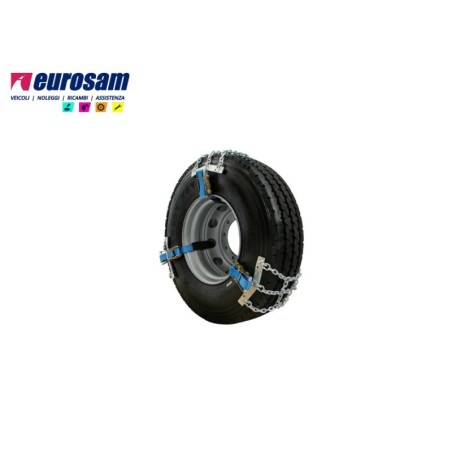kit catene da neve a settori 3 pezzi cingoli camion autocarro bus c/fascia