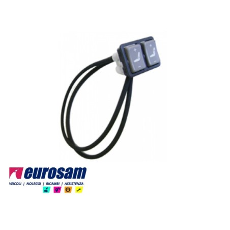 kit 2 pulsanti regolazione valvola sedile aria scania 4 serie
