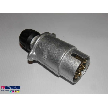 spina corrente 7 poli 12v iso 1724 tipo n alluminio